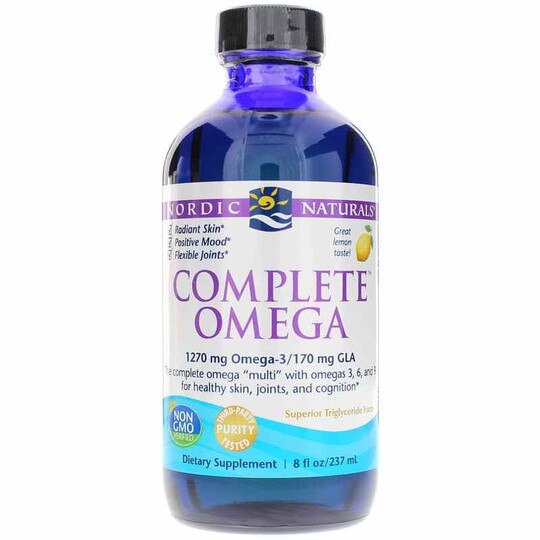 Complete Omega Liquid Lemon, NRN